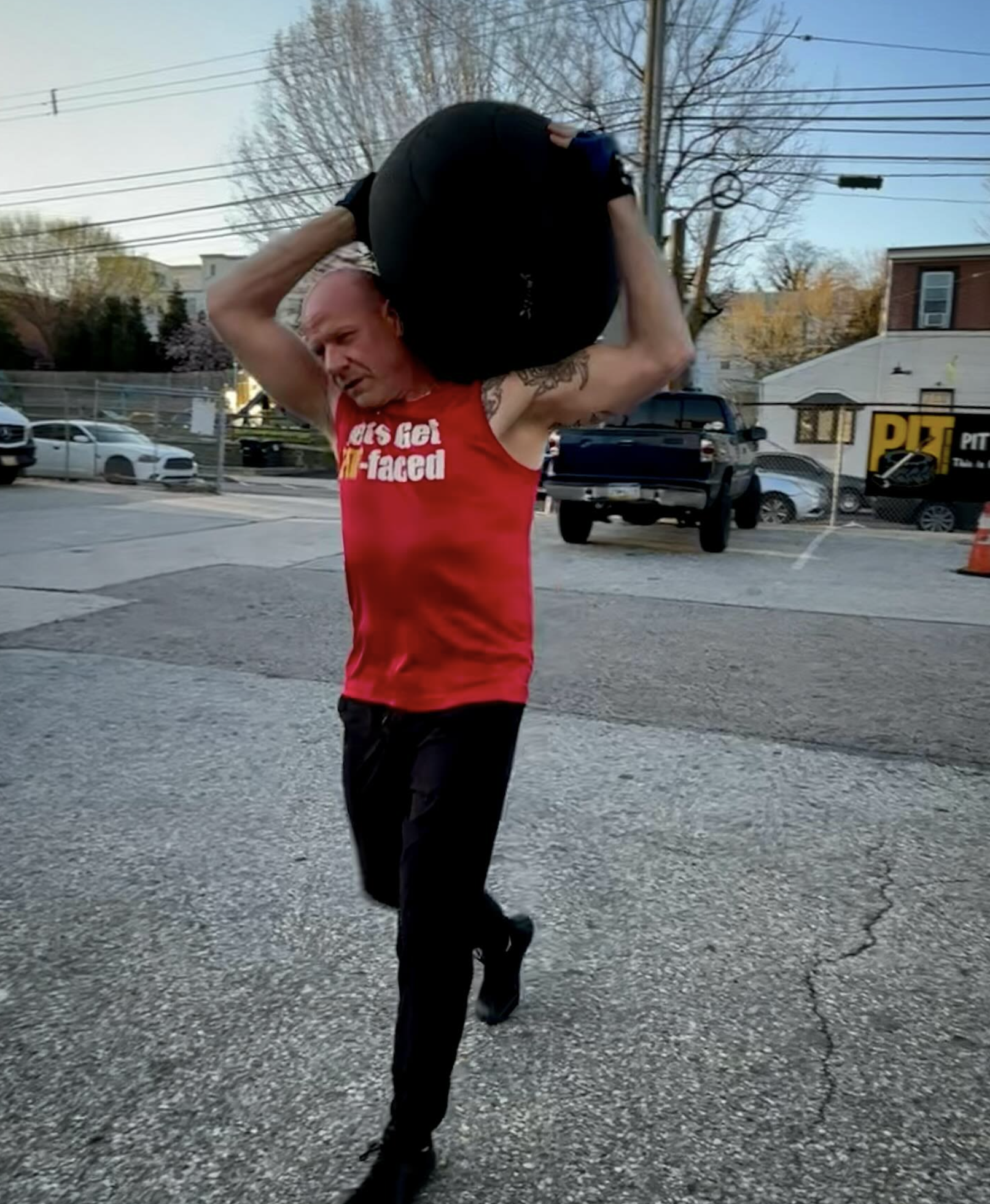 Active adults performing functional exercises like kettlebell swings, lunges, and medicine ball twists outdoors, preparing for summer adventures